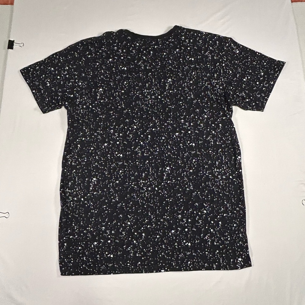 Vintage Space Jam Branded Black Cotton Mens Graphic Tee - Size Large - Picture 5 of 7